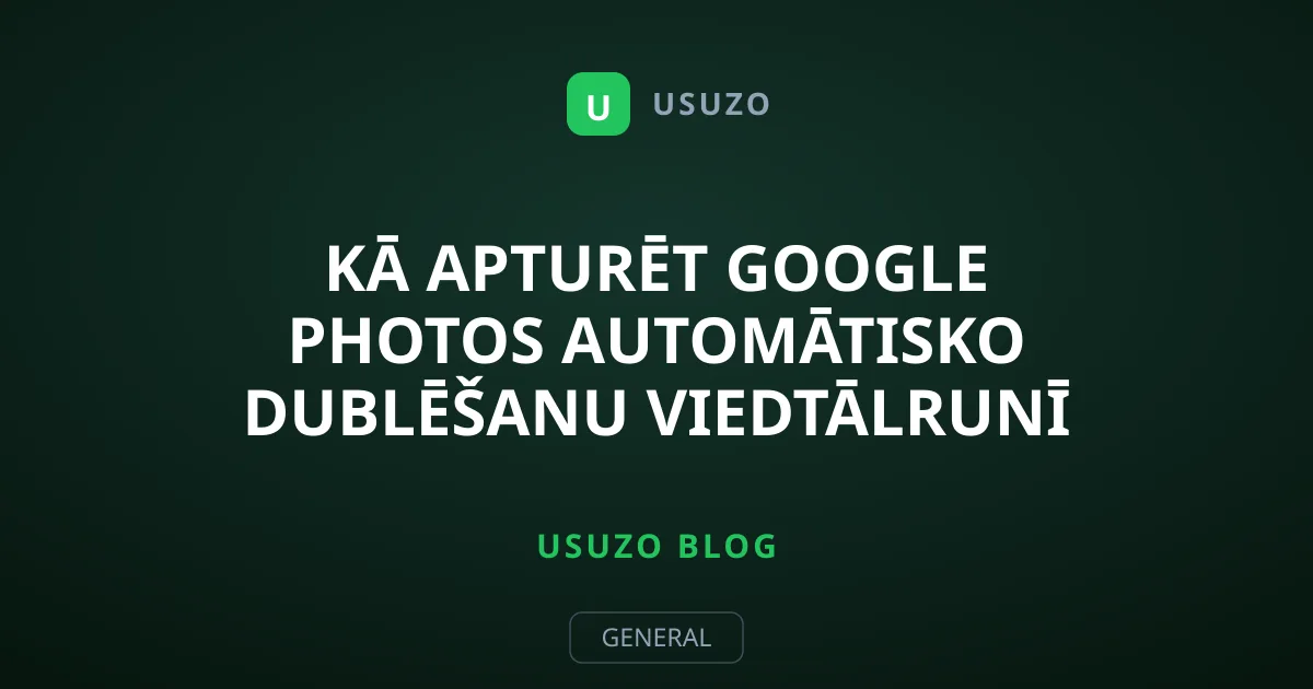 Kā apturēt Google Photos automātisko dublēšanu viedtālrunī
