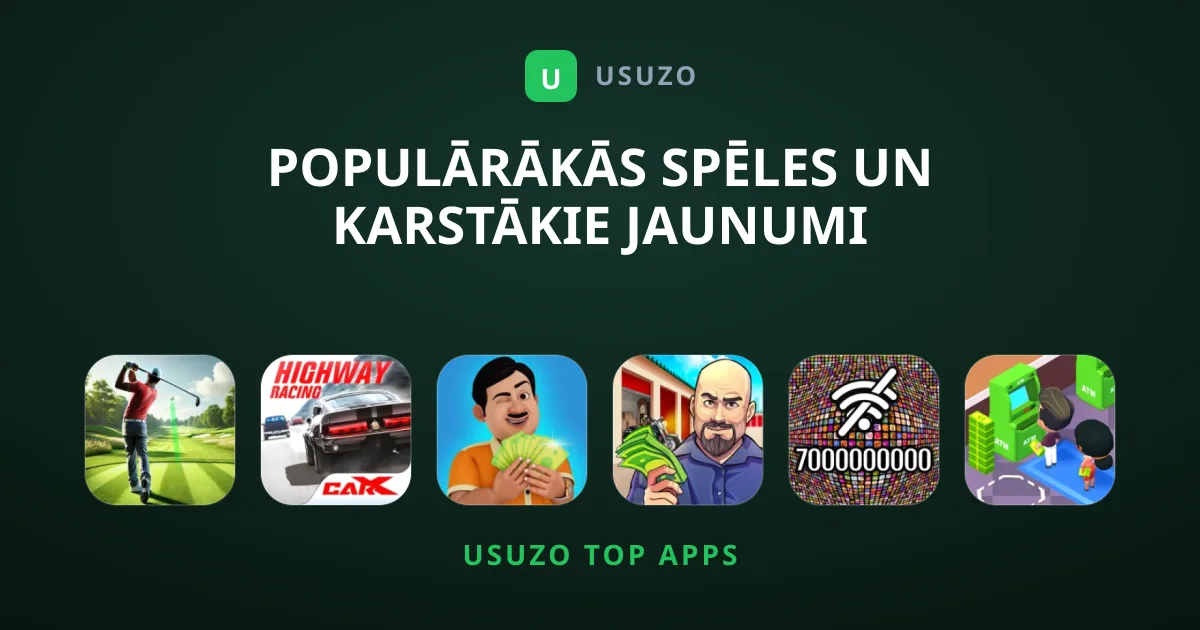 Populārākās Spēles un Karstākie Jaunumi Tālruņiem